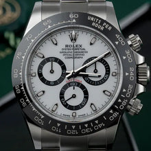 Rolex Daytona PANDA Weißes Zifferblatt 40mm -0001