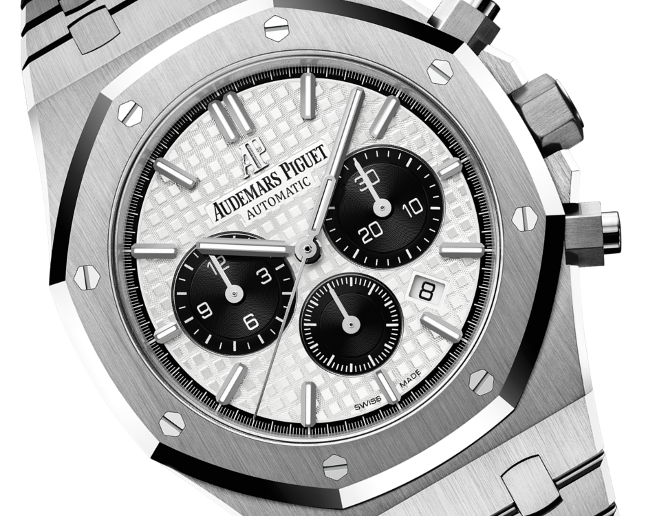 Audemars Piguet ROYAL OAK PANDA Weißes Zifferblatt CHRONOGRAPH 41mm