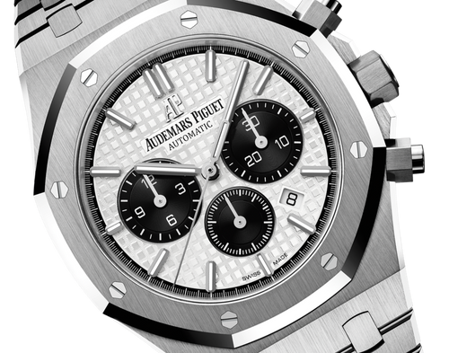 Audemars Piguet ROYAL OAK PANDA Weißes Zifferblatt CHRONOGRAPH 41mm