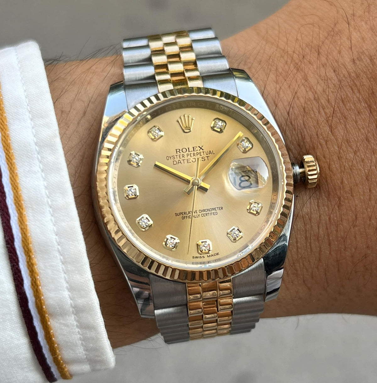 Rolex Datejust 36 Champagne -0150