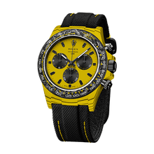 Rolex Daytona Dew Collection CarboQuartz Bumblebee Premium Super Carbon Fiber Customized Edition Cos