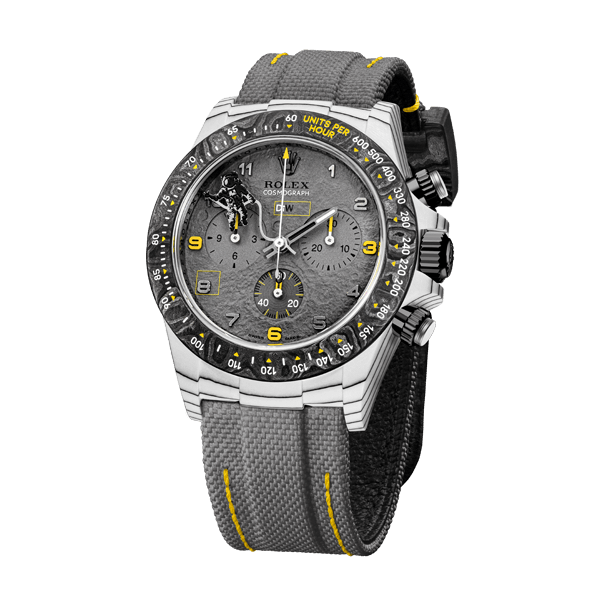 Rolex Daytona Dew Collection CarboQuartz Space Mission Premium Super Carbon Fiber Customized Edition Cos