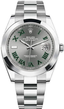 Rolex Datejust 41 Edelstahl Slate