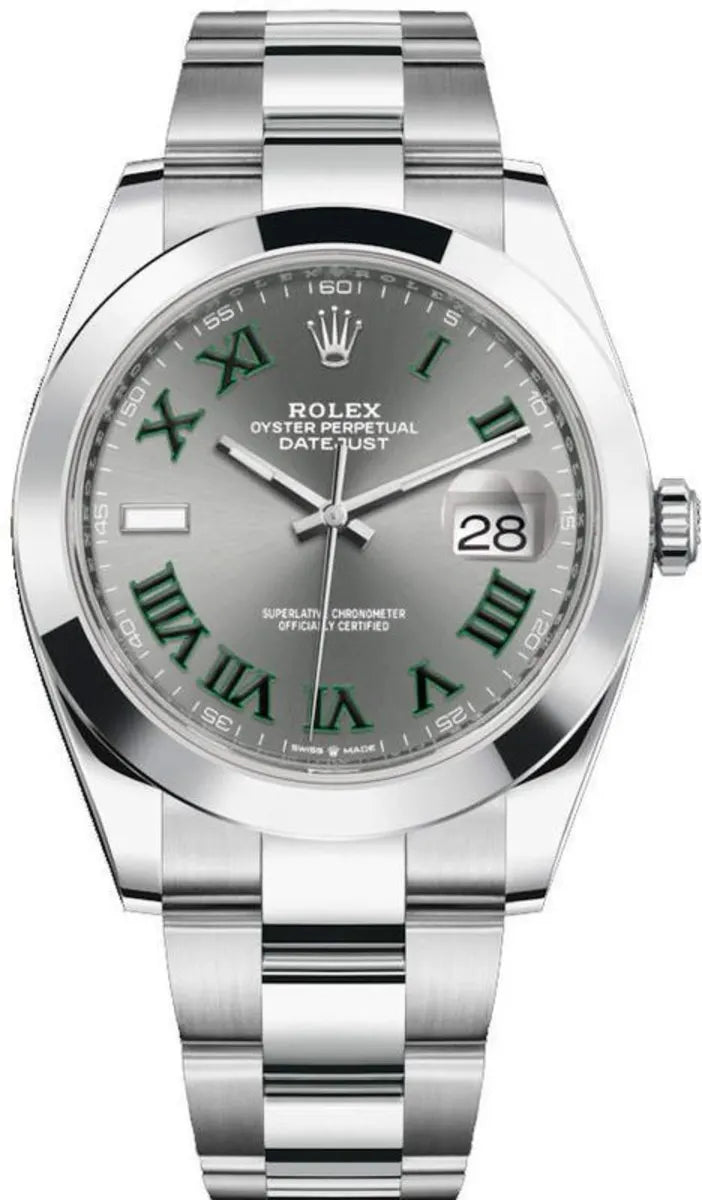 Rolex Datejust 41 Edelstahl Slate