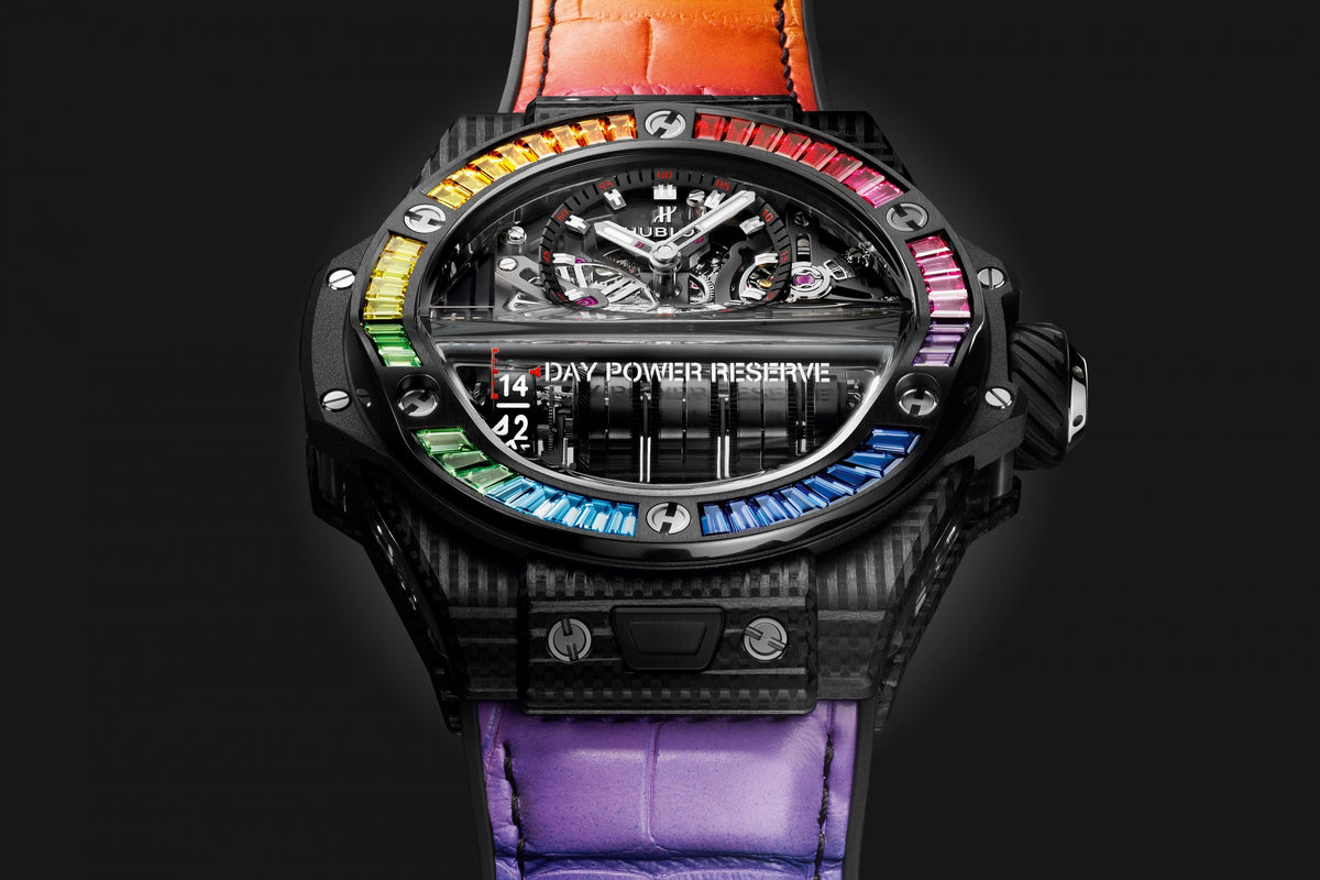 Hublot Big Bang MP-11 POWER RESERVE 14 DAYS 3D CARBON RAINBOW