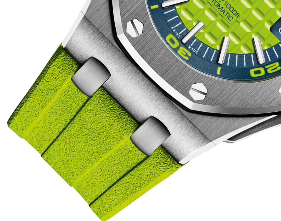 Audemars Piguet OFFSHORE DIVER Grünes Zifferblatt 42mm