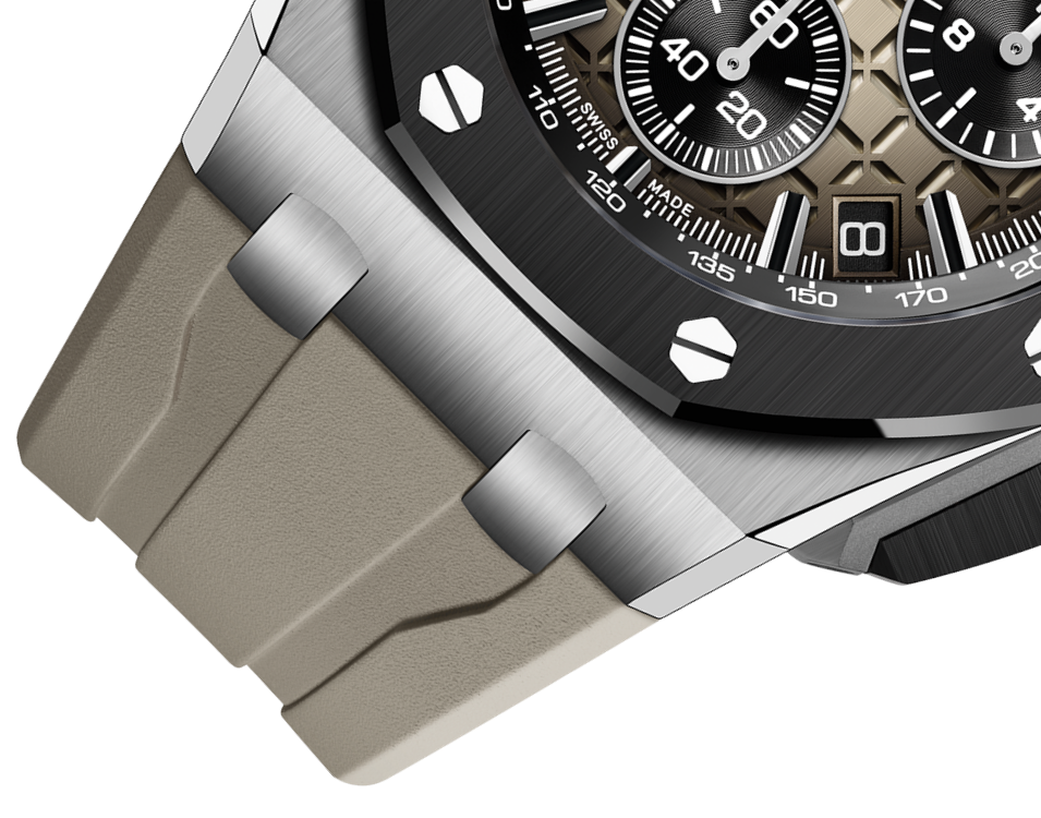 Audemars Piguet OFFSHORE Smoked Light Brown Dial CHRONOGRAPH 43mm