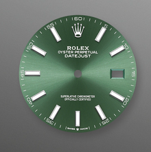 Rolex Datejust 41 Grünes Zifferblatt Oystersteel and Weißgold