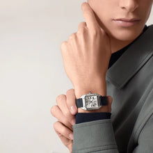 Cartier SANTOS-DUMONT Blau Strap 38mm