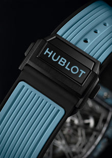 Hublot Hublot, Spirit of Big Bang Tourbillon Carbon Sky Blue 42mm, Limited Edition