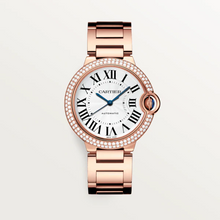 Cartier BALLON BLEU Diamanten Roségold 36mm