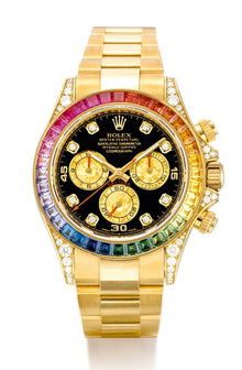 Rolex Daytona Rainbow Diamanten Gelbgold 40mm