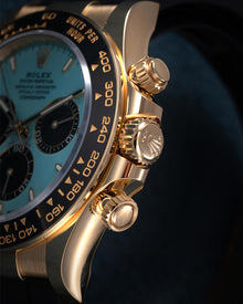Rolex Cosmograph Daytona Turquoise Blaues Zifferblatt 40 mm -0014