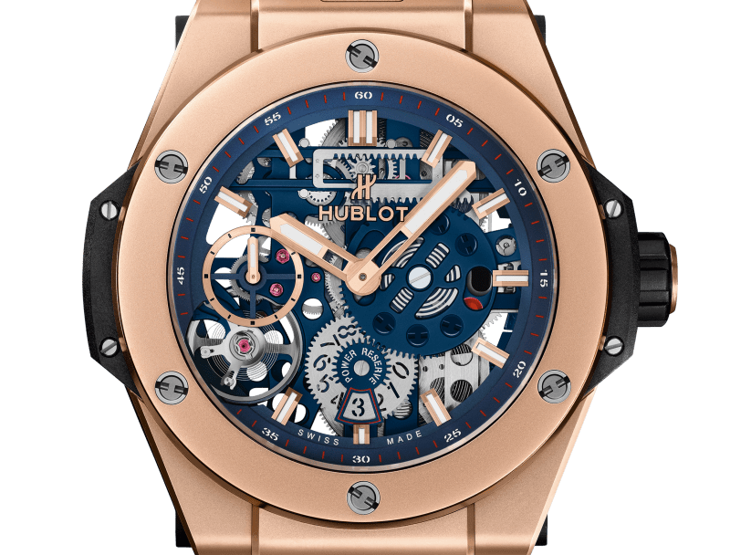 Hublot Big Bang Meca-10 King Gold Blue 45mm