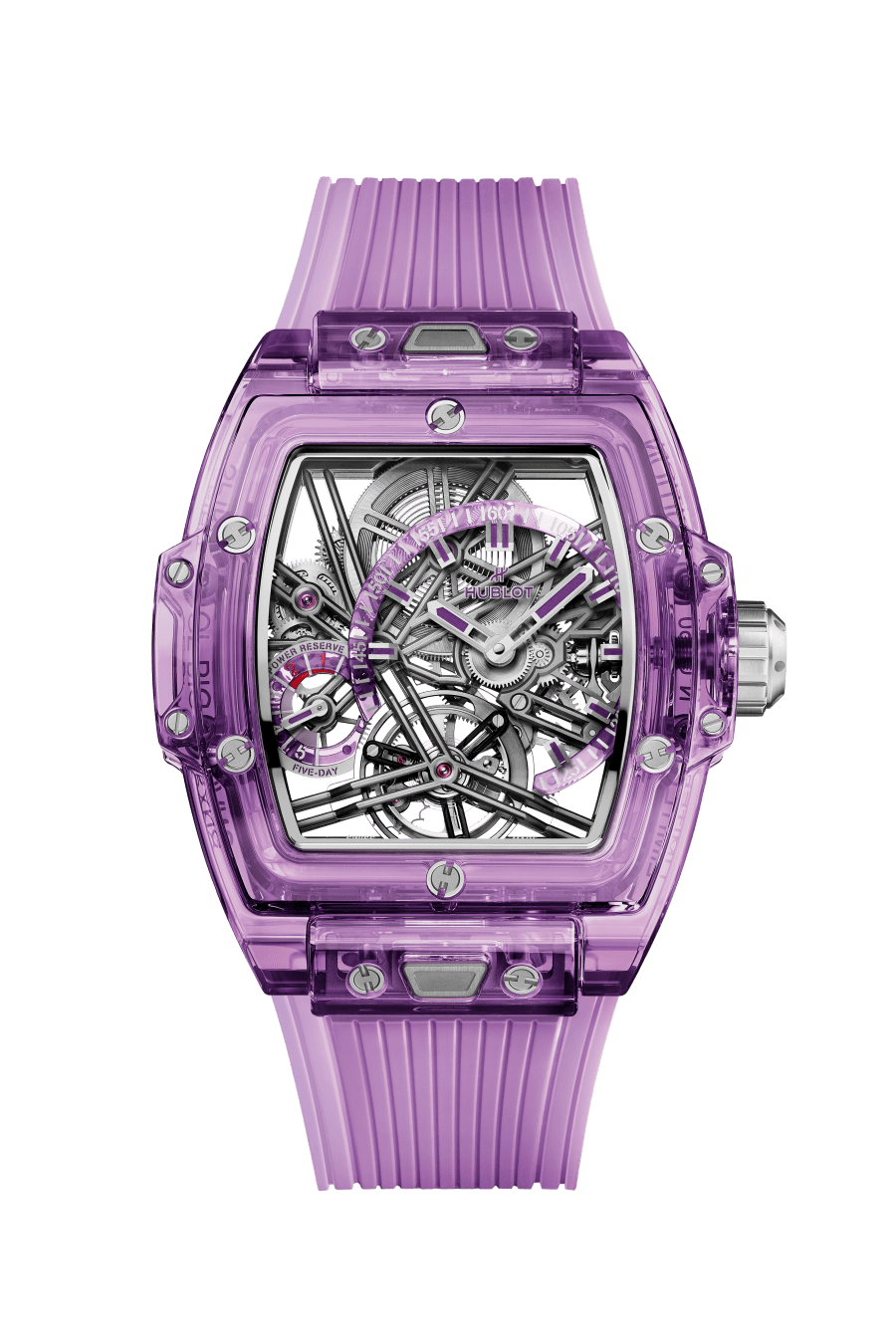 Hublot Hublot, Spirit of Big Bang Tourbillon Purple Sapphire 42mm, Limited Edition