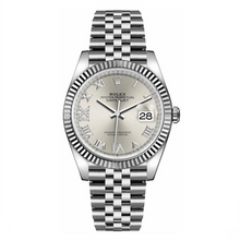 Rolex Datejust 36 Silbernes Zifferblatt Oyster Bracelet -0030