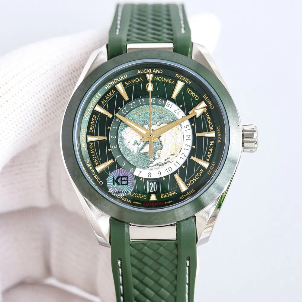 Omega Seamaster Aqua Terra 150m Co‑axial Master Chrono GMT 43