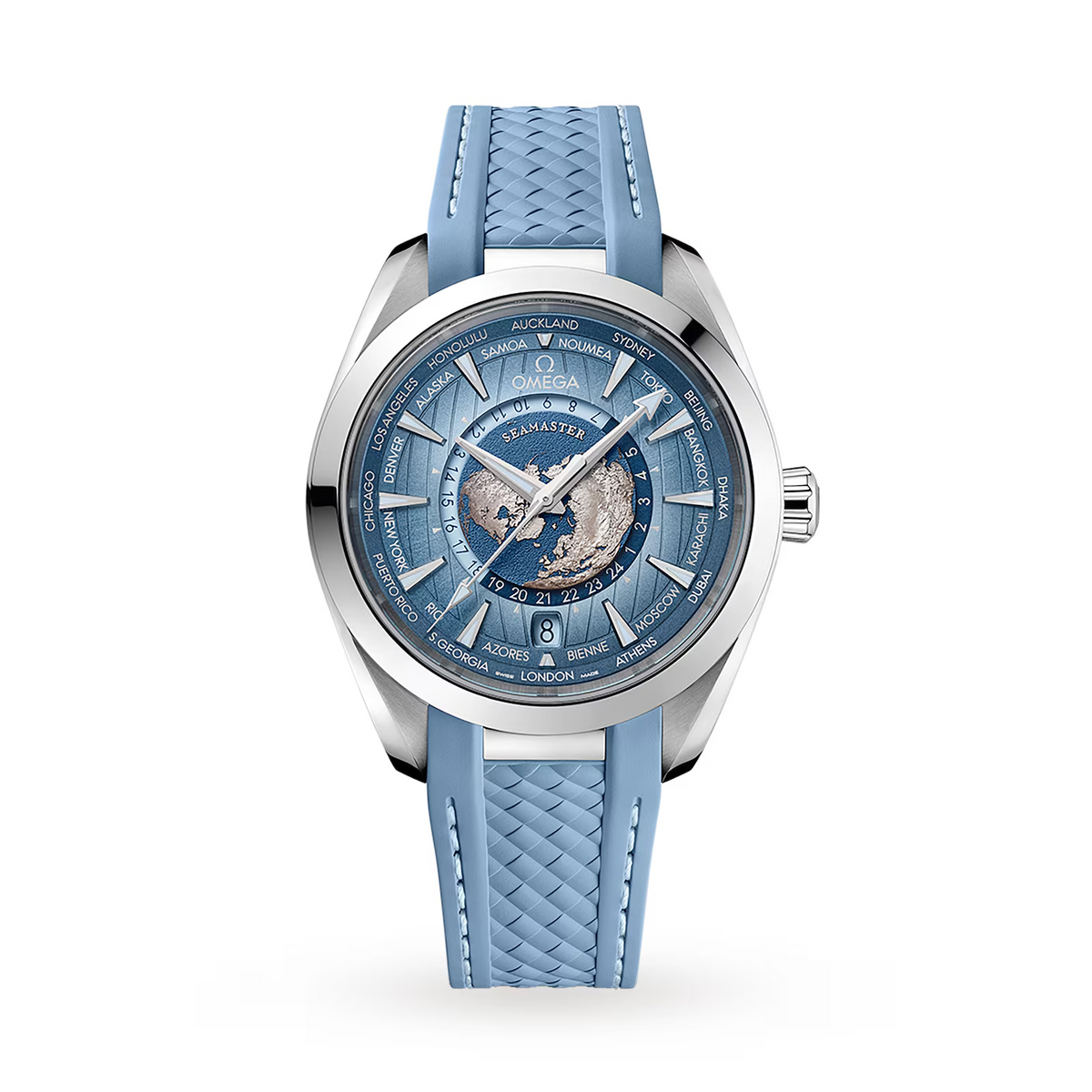 Omega Seamaster Aqua Terra 150M Worldtimer GMT 43mm