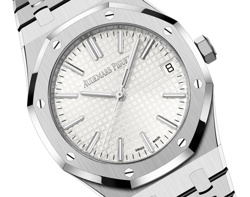 Audemars Piguet ROYAL OAK Silver-Toned Dial 41mm