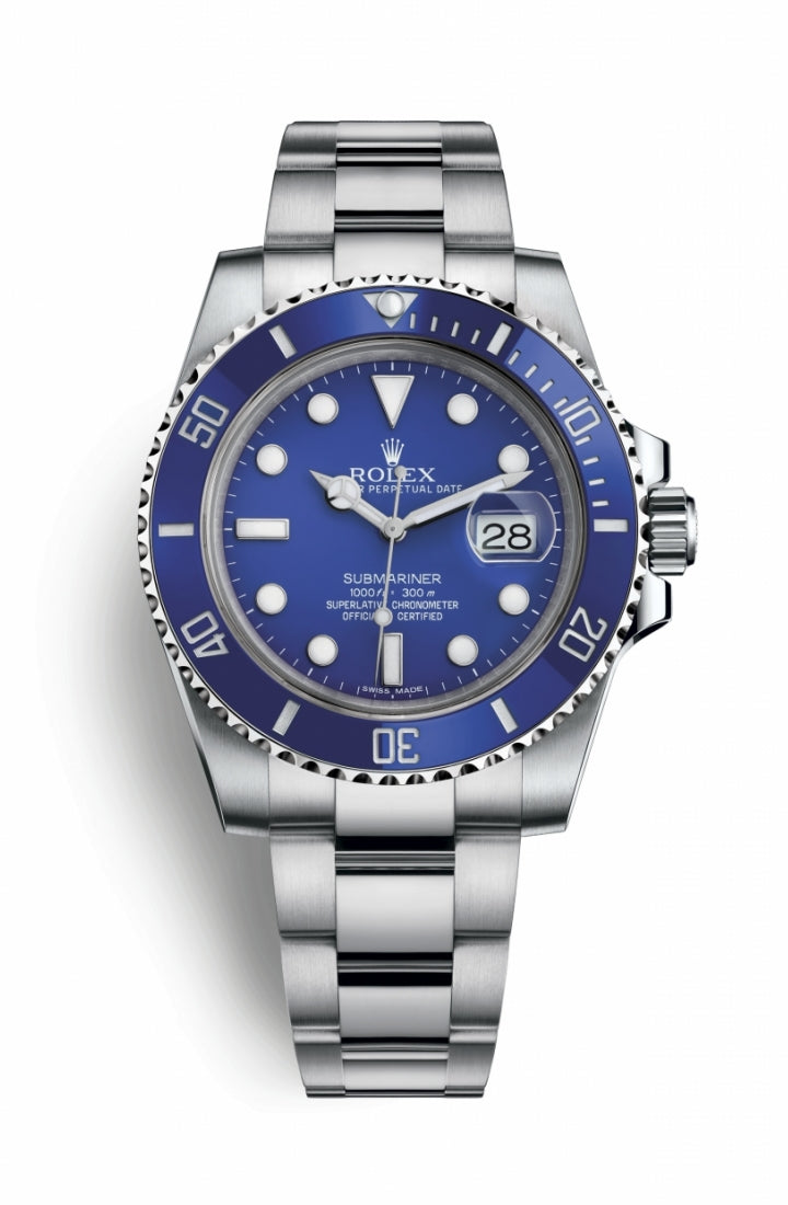 Rolex Submariner Date Blaues Zifferblatt 40mm -0001