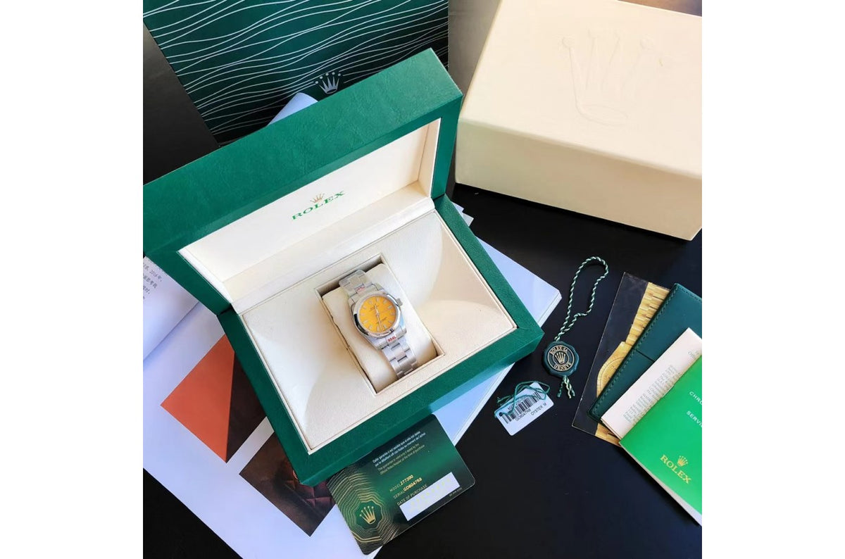 Rolex Oyster Perpetual 31/41mm SS/SS Yellow/Stk