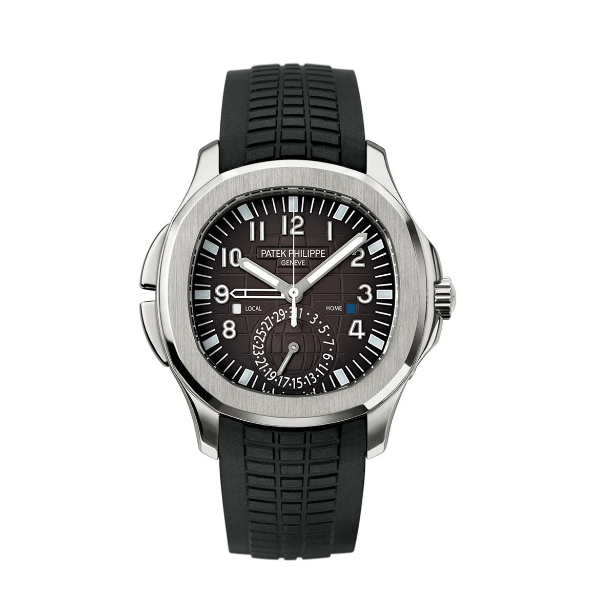 Patek Philippe Aquanaut Travel Time, Edelstahl, 40,8mm