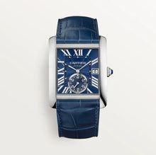 Cartier Tank MC Blau 44mm