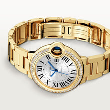 Cartier Ballon Bleu de Cartier Silver sunray-effect dial 33 mm