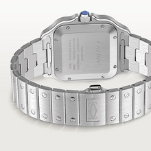 Cartier SANTOS Blau PVD Bezel 39.8mm