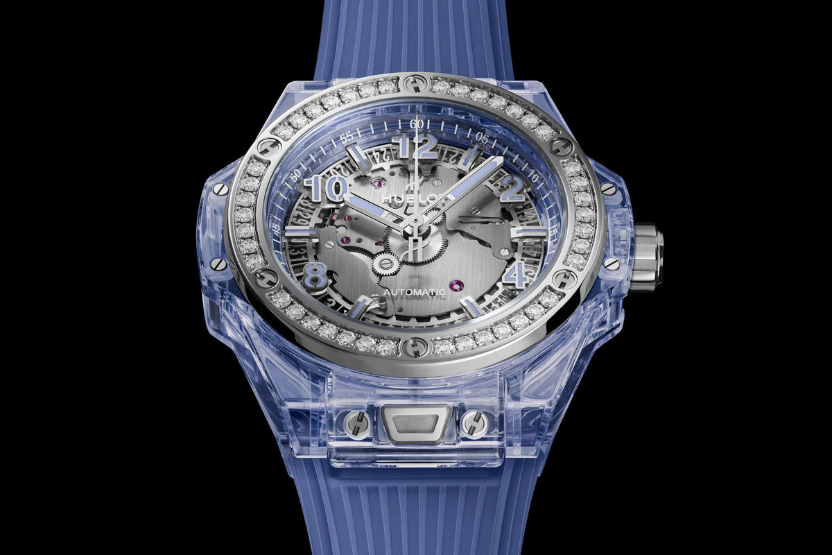 Hublot Big Bang ONE CLICK BLUE SAPPHIRE Diamanten