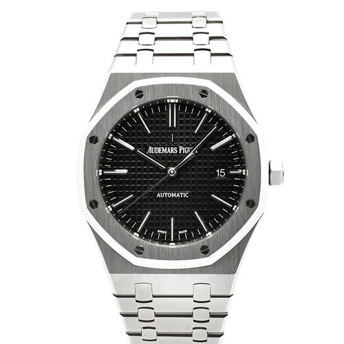 Audemars Piguet Royal Oak Schwarzes Zifferblatt 41mm