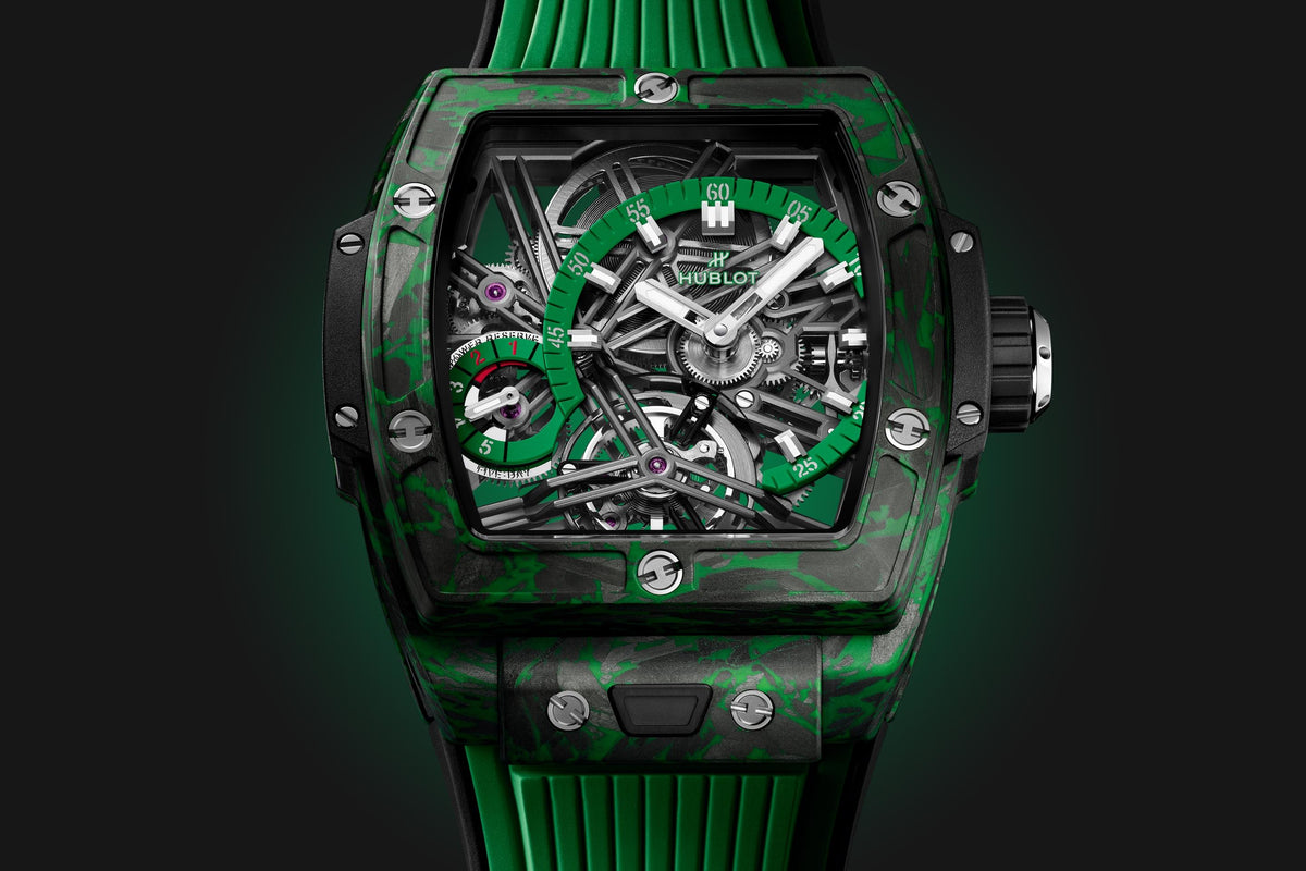Hublot Spirit of Big Bang TOURBILLON CARBON GREEN