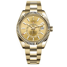 Rolex Sky-Dweller Champagne Dial, 18kt Gelbgold -0003