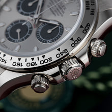 Rolex Weißgold Daytona Edelstahl and Black