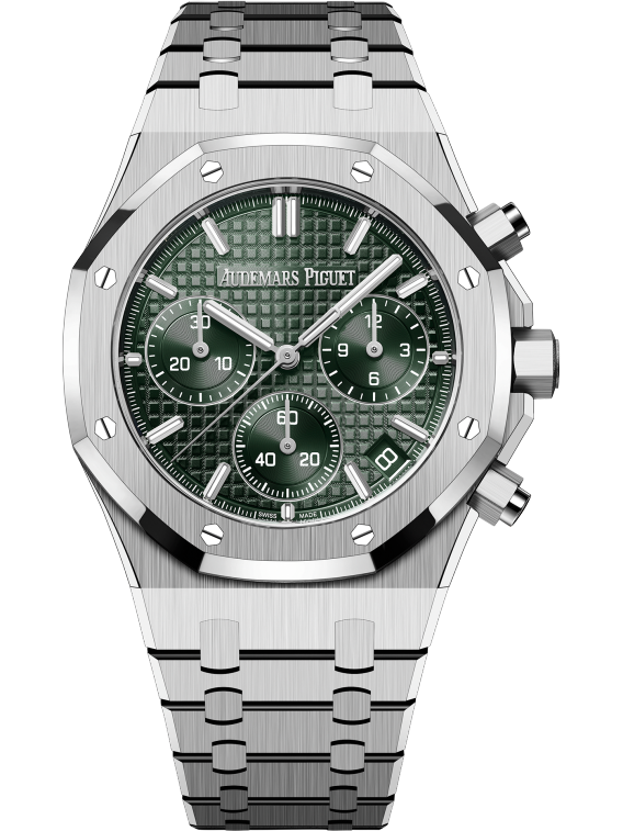 Audemars Piguet ROYAL OAK Khaki Grünes Zifferblatt CHRONOGRAPH 41mm