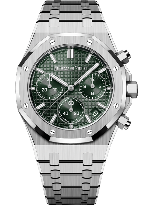 Audemars Piguet ROYAL OAK Khaki Grünes Zifferblatt CHRONOGRAPH 41mm