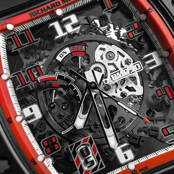 Richard Mille RM 30 Automatic Black Dash