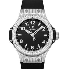 Hublot Big Bang, Edelstahl Pave, 38 mm