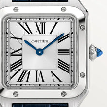 Cartier SANTOS-DUMONT Blau Strap 38mm